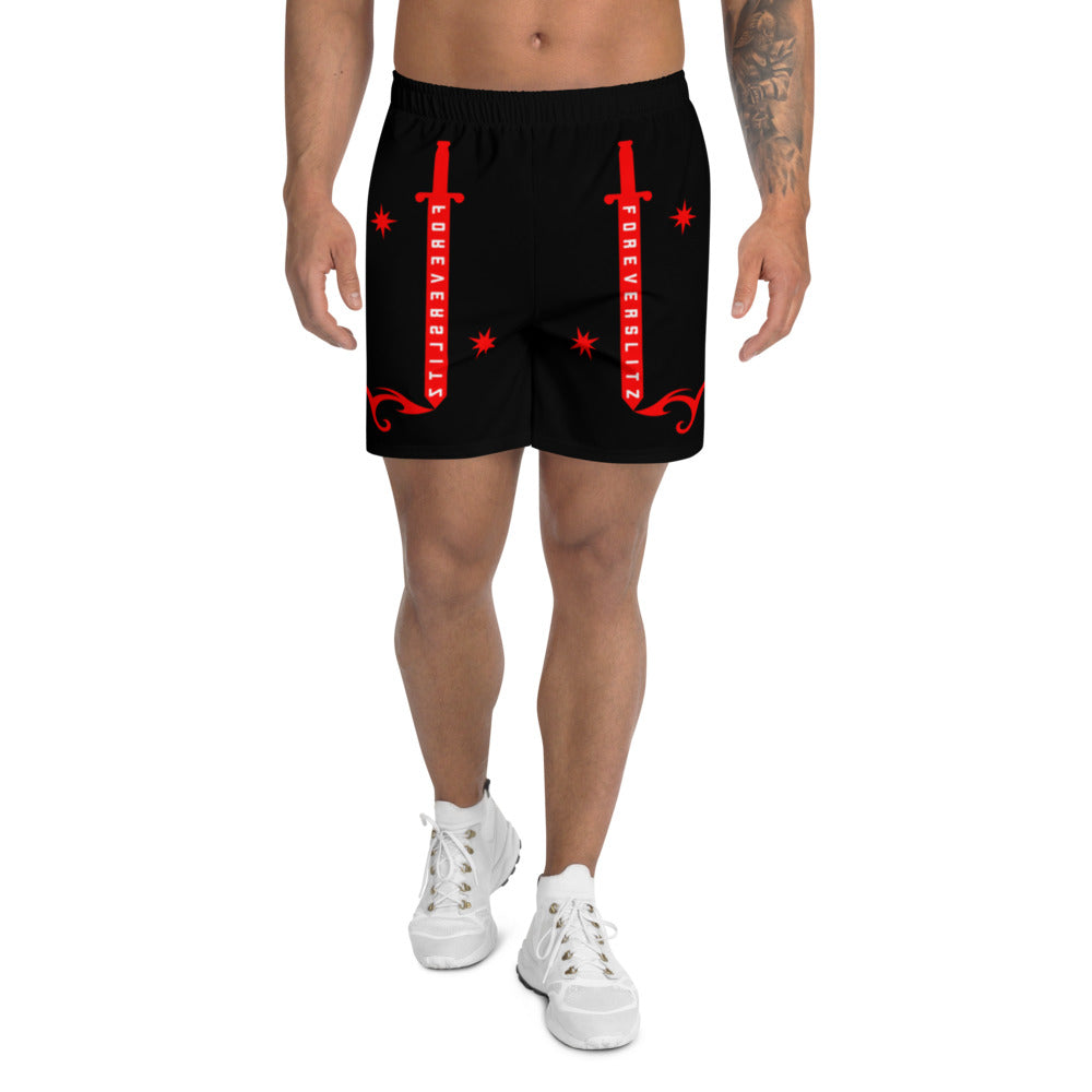 Foreverslitz Shorts - Black and Red