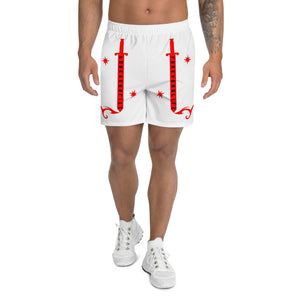 Foreverslitz Shorts - White and Red