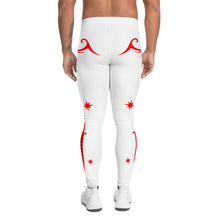 Load image into Gallery viewer, Foreverslitz Compression Tights - White and Red
