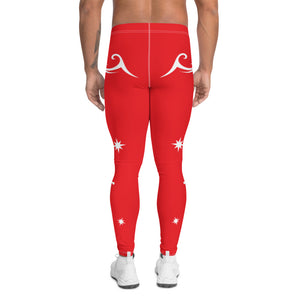 Foreverslitz Compression Tights - Red and White