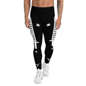 Foreverslitz Compression Tights - Black and White