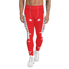 Load image into Gallery viewer, Foreverslitz Compression Tights - Red and White
