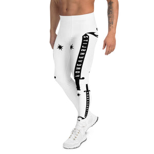 Foreverslitz Compression Tights - White and Black