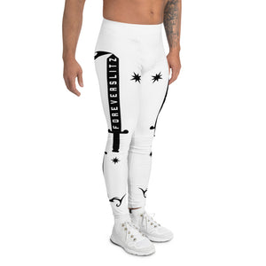 Foreverslitz Compression Tights - White and Black