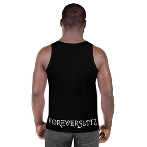 Foreverslitz Tank Top - Black and White