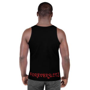 Foreverslitz Tank Top - Black and Red