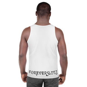 Foreverslitz Tank Top - White and Black