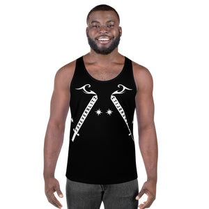 Foreverslitz Tank Top - Black and White