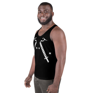 Foreverslitz Tank Top - Black and White