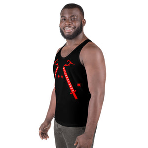 Foreverslitz Tank Top - Black and Red