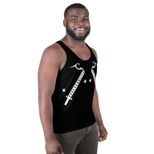 Foreverslitz Tank Top - Black and White