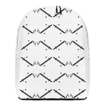 Load image into Gallery viewer, Foreverslitz Backpack - White and Black
