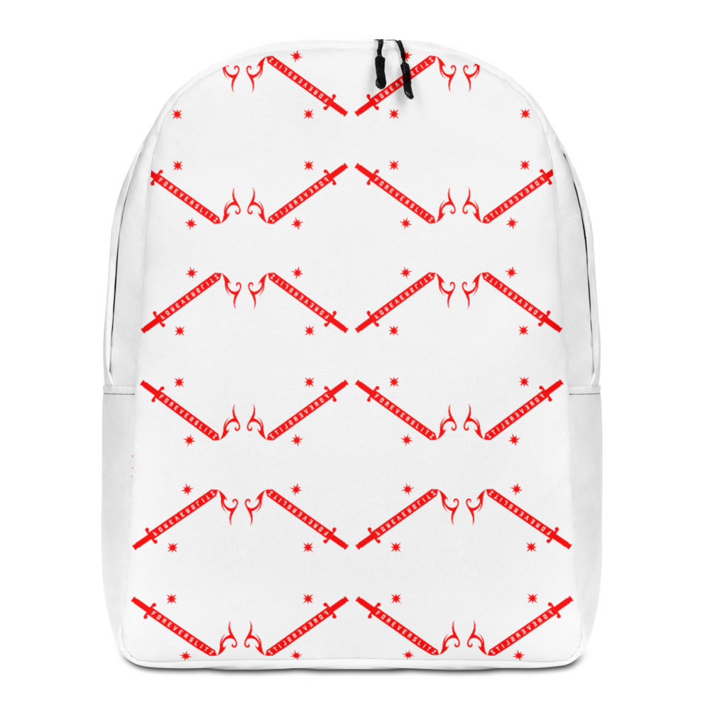 Foreverslitz Backpack - White and Red