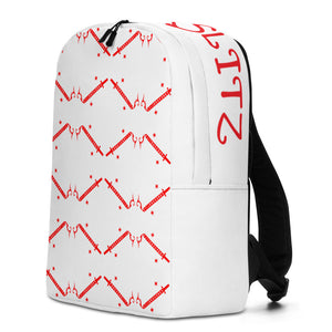 Foreverslitz Backpack - White and Red