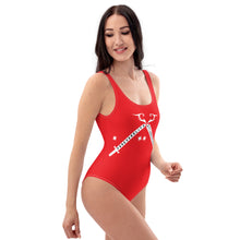 Load image into Gallery viewer, Foreverslitz Swimsuit - Red and White
