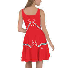 Load image into Gallery viewer, Foreverslitz Flow Dress - Red and White
