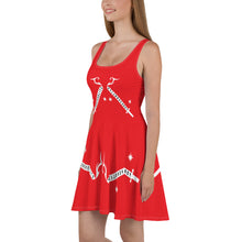 Load image into Gallery viewer, Foreverslitz Flow Dress - Red and White
