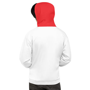 Foreverslitz Hoodie - White and Red