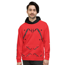 Load image into Gallery viewer, Foreverslitz Hoodie - Red and Black
