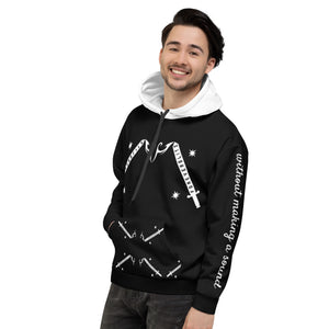 Foreverslitz Hoodie - Black and White