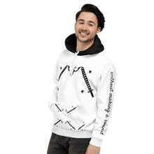 Load image into Gallery viewer, Foreverslitz Hoodie - White and Black
