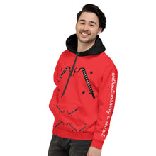 Load image into Gallery viewer, Foreverslitz Hoodie - Red and Black
