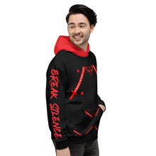 Load image into Gallery viewer, Foreverslitz Hoodie - Black and Red
