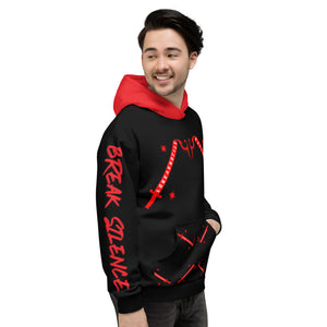 Foreverslitz Hoodie - Black and Red