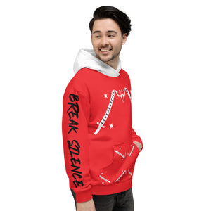 Foreverslitz Hoodie - Red and White