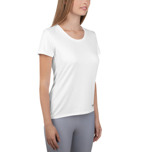 Foreverslitz Athletic T-shirt for Women - White and Black