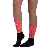 Load image into Gallery viewer, Foreverslitz Socks - Red and White
