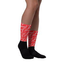 Load image into Gallery viewer, Foreverslitz Socks - Red and White
