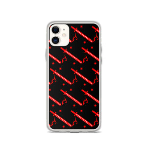 Foreverslitz iPhone Case - Black and Red