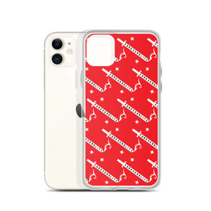 Foreverslitz iPhone Case - Red and White