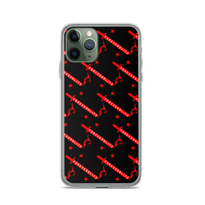 Foreverslitz iPhone Case - Black and Red