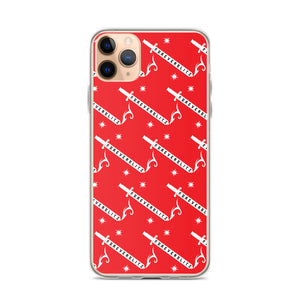 Foreverslitz iPhone Case - Red and White