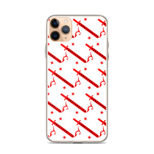 Foreverslitz iPhone Case - White and Red