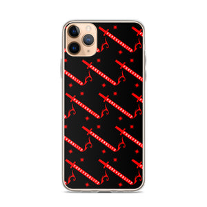 Foreverslitz iPhone Case - Black and Red