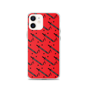 Foreverslitz iPhone Case - Red and Black