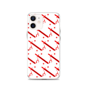 Foreverslitz iPhone Case - White and Red