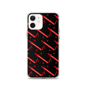 Foreverslitz iPhone Case - Black and Red