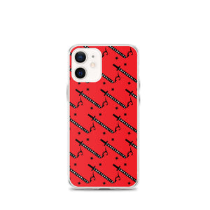 Foreverslitz iPhone Case - Red and Black