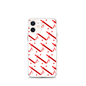 Foreverslitz iPhone Case - White and Red