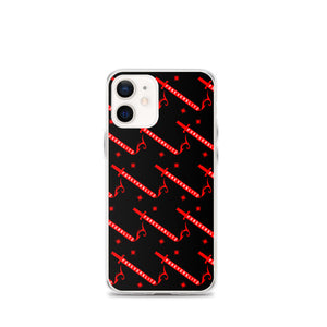 Foreverslitz iPhone Case - Black and Red