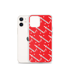 Foreverslitz iPhone Case - Red and White