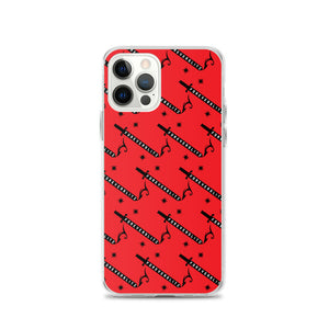 Foreverslitz iPhone Case - Red and Black