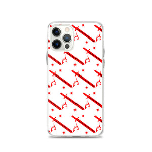 Foreverslitz iPhone Case - White and Red