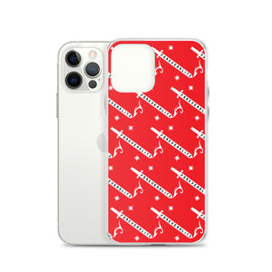 Foreverslitz iPhone Case - Red and White