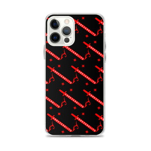 Foreverslitz iPhone Case - Black and Red