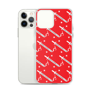 Foreverslitz iPhone Case - Red and White